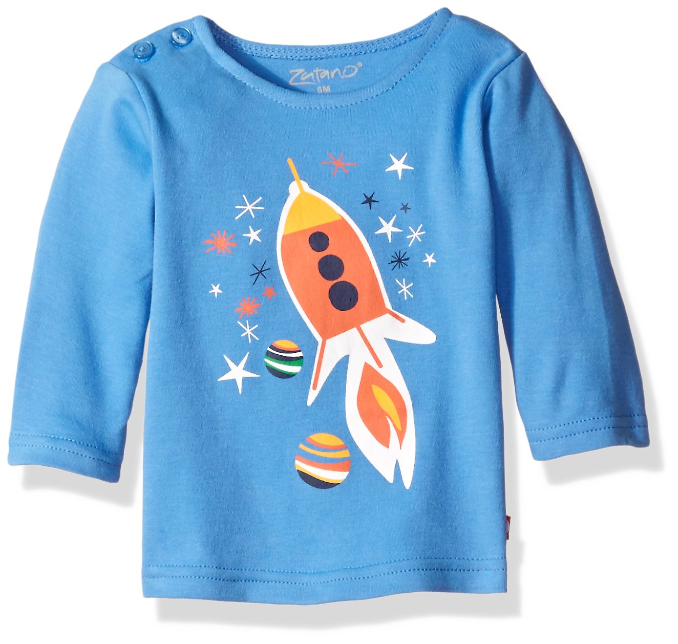 Zutano Unisex Baby Long Sleeve T-Shirt - Soft Cotton Comfort for Infants & Toddlers - Perfect for Playtime, Daycare & Family Outings
