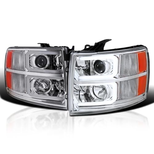 Chrome Housing Clear Lens