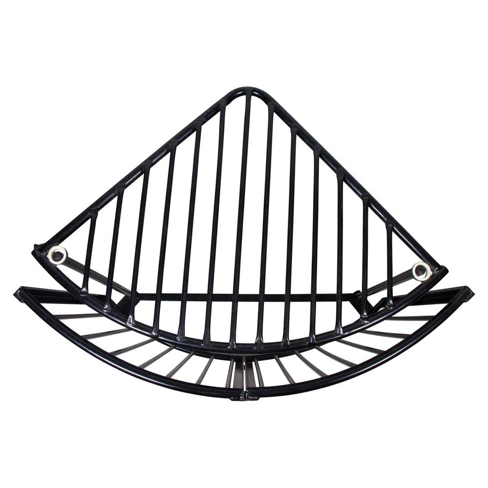 **Slow Feed Corner Floor Hay Rack for Horses – Large Capacity Slow Feeder for Healthy Digestion | Durable & Easy to Assemble | 5-Year Warranty | Ideal for Stables, Barns & Pastures**