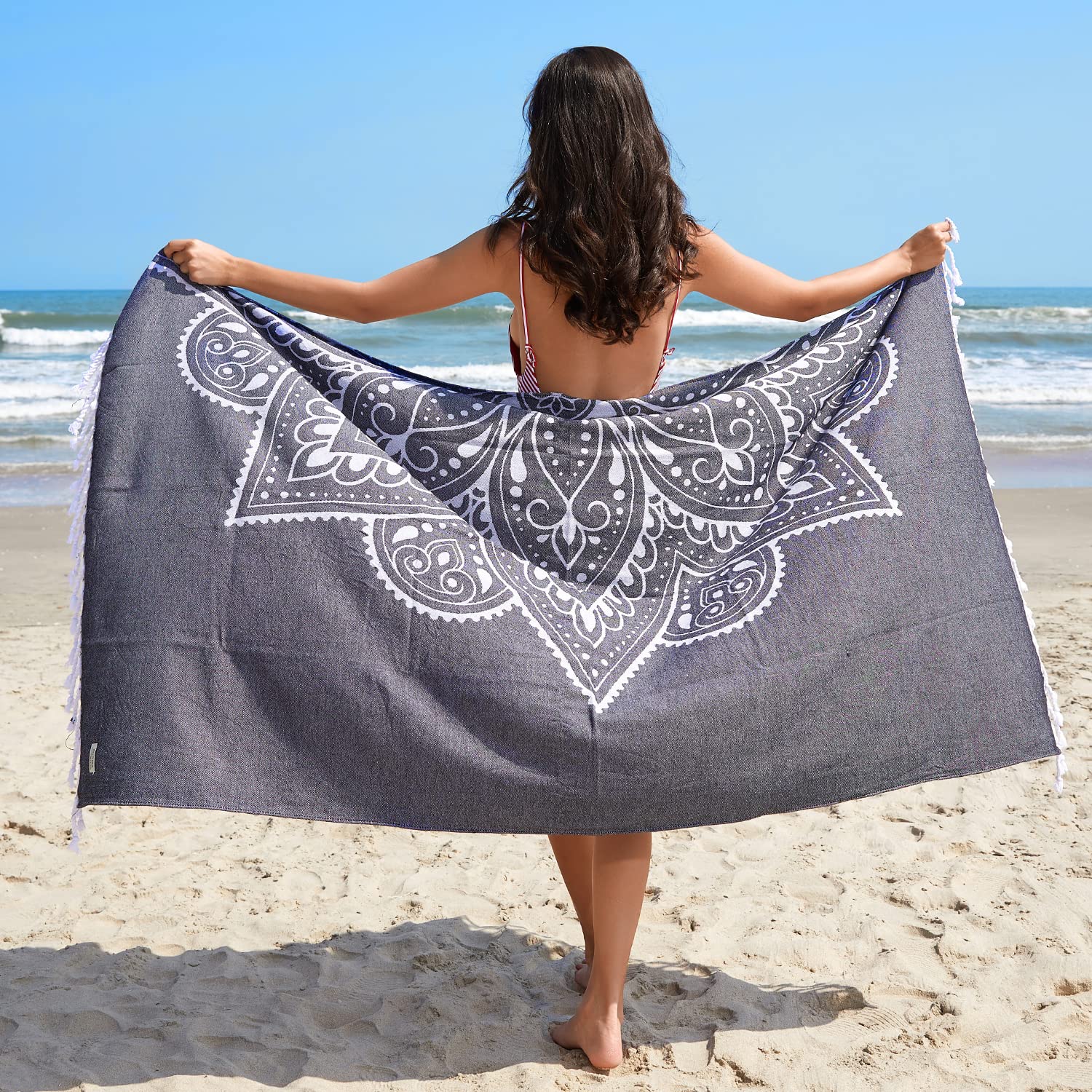 Premium 100% Cotton Turkish Beach Towel (71