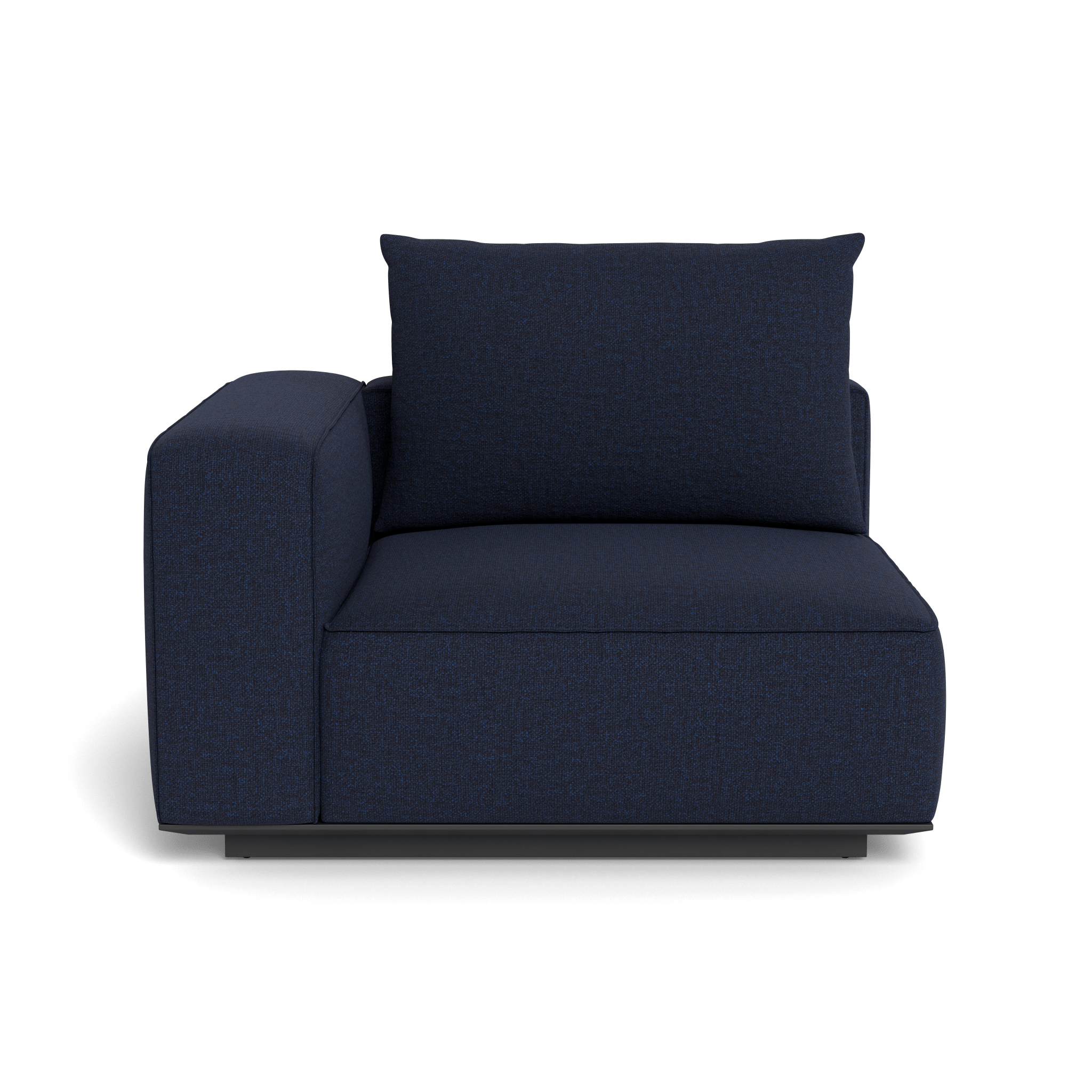 Santorini Outdoor Corner Left Sectional Sofa Set - Waterproof Wicker Patio Furniture for Garden, Poolside, Backyard & Balcony - Comfortable All-Weather Lounge Seating