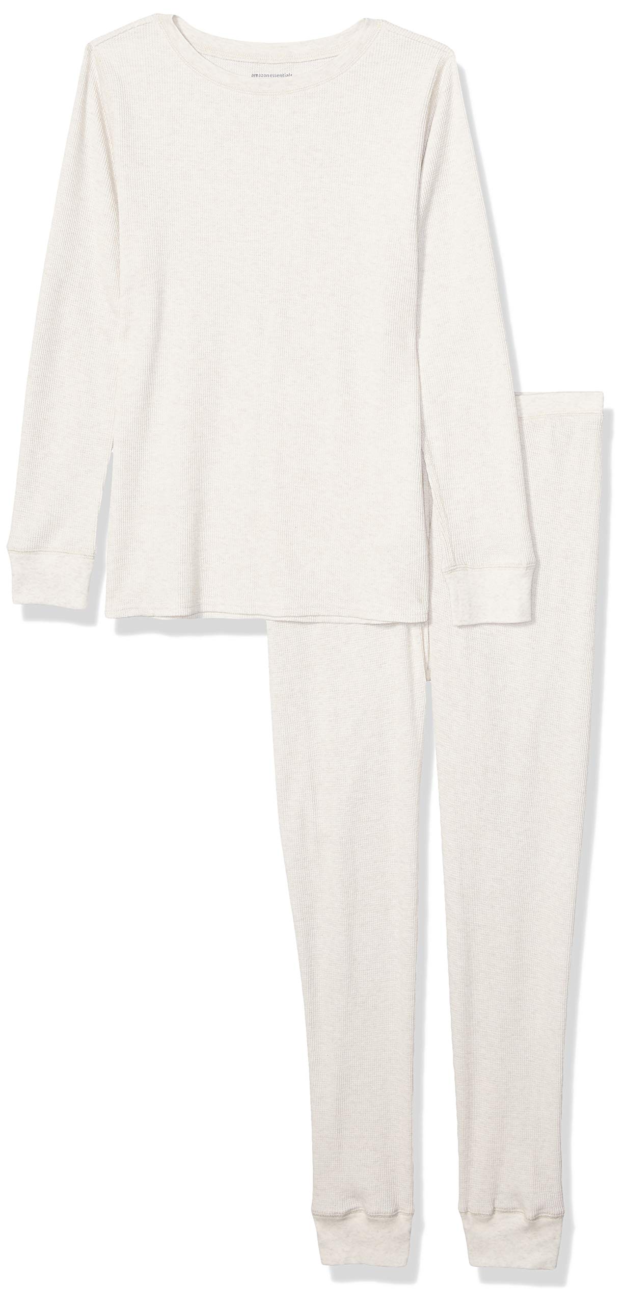 Amazon Essentials Women's Waffle Snug Fit Pajama Set - Soft & Comfortable Sleepwear for Lounge & Relaxation at Home