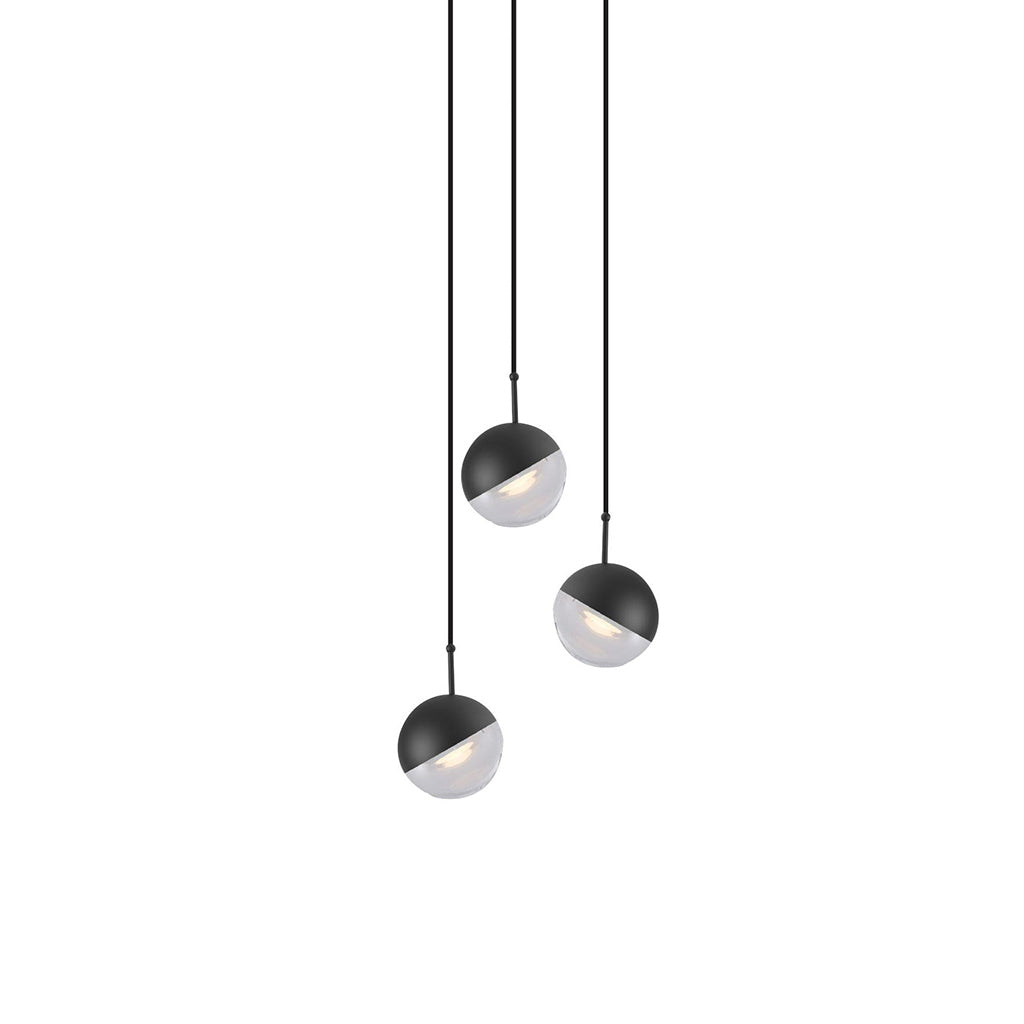 Dora Modern LED Pendant Light Fixture - Adjustable Hanging Chandelier for Kitchen Island, Dining Room, Bedroom & Living Room Lighting