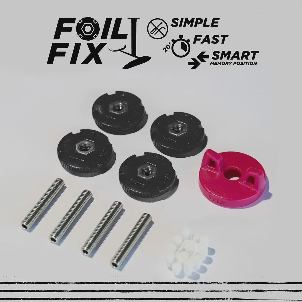 R4R Foil Fix Bolts - High-Quality Marine Hardware for Foil Boards & Water Sports | Perfect for Surfing, Kiteboarding & Wakeboarding Accessories