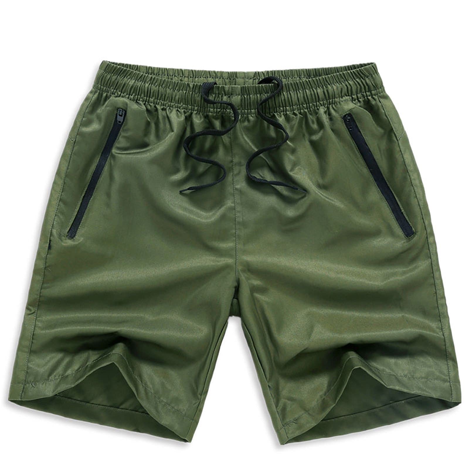 Men's Color Matching Graphic Shorts - Summer Hip Hop Beach Joggers Cotton Pleated Short Pants | Casual Wear, Street Style & Vacation Outfits