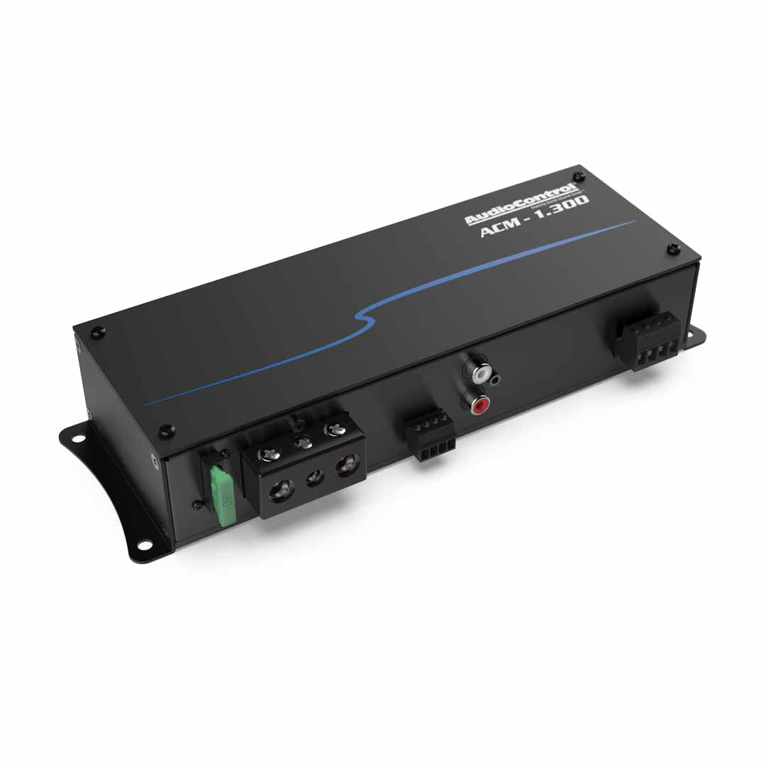 AudioControl ACM 1.300 Monoblock Class D Micro Amplifier - 300W RMS Power for Car Audio Systems | Perfect for Subwoofers and High-Performance Sound Upgrades