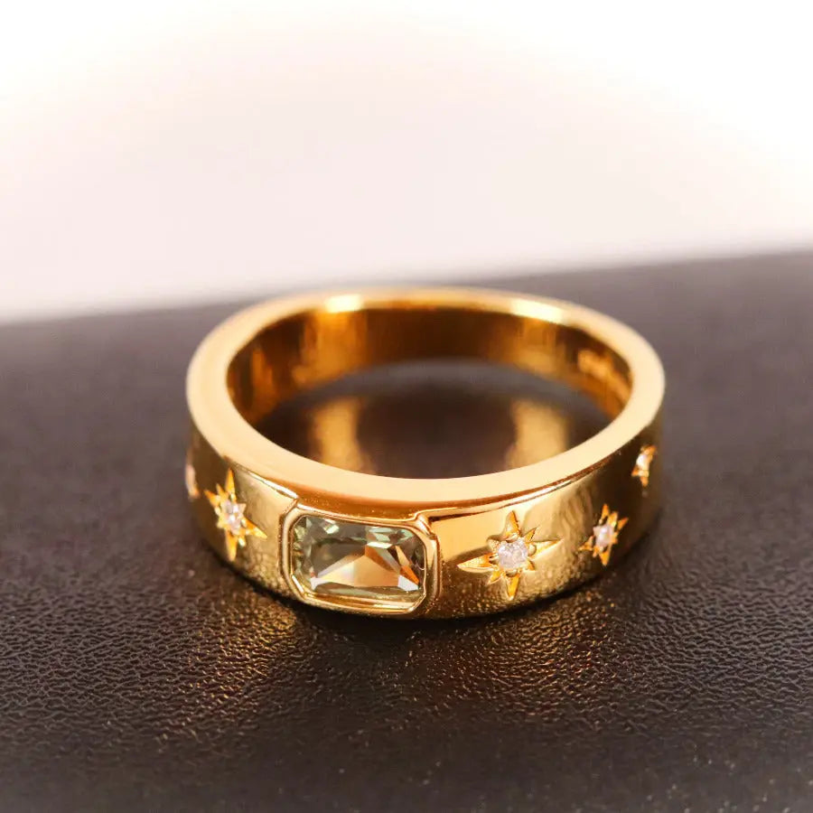Jace Ring for Men - Stainless Steel Minimalist Band Ring - Durable & Comfortable Wedding, Engagement, or Fashion Jewelry - Perfect for Everyday Wear, Gifts, and Special Occasions