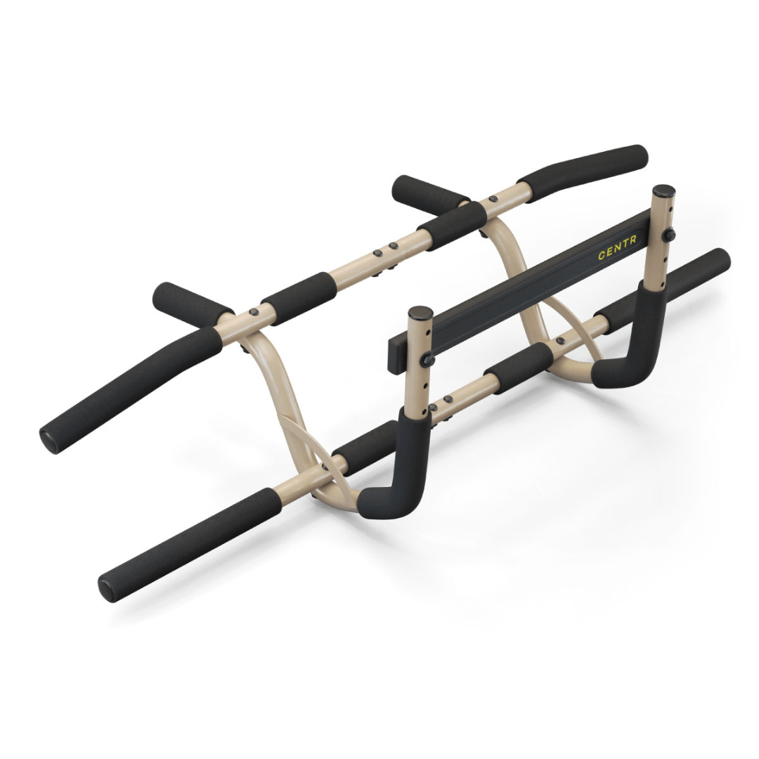 Centr Pull Up Bar for Doorway - Heavy Duty Adjustable Chin Up Bar for Home Gym Workout - Perfect for Strength Training & Fitness Exercises
