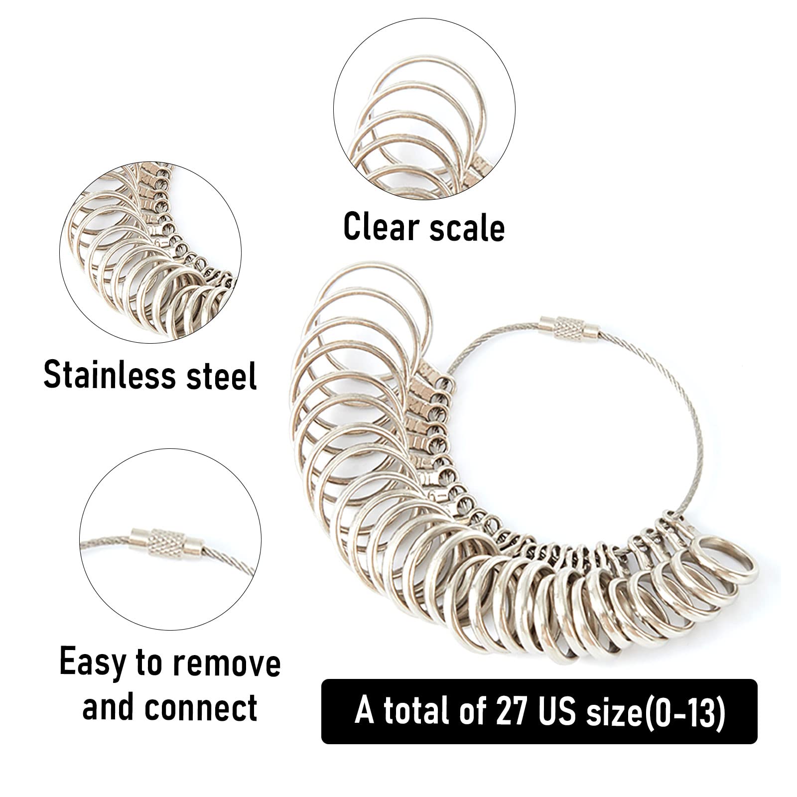 **Goyappin Heavy Duty Spoon Ring Bender Tool - Jewelry Making Kit with Ring Press Machine, Ring Sizer, Mandrel & Rubber Hammer - Perfect for DIY Spoon Rings & Custom Jewelry Crafting**