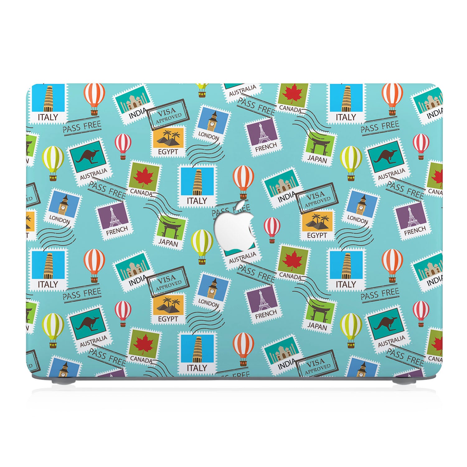 Premium MacBook Pro/Air Protective Case - Durable Lightweight Cover for Travel, Work & School - Shockproof & Scratch-Resistant Design for 13/15/16 Inch Laptops