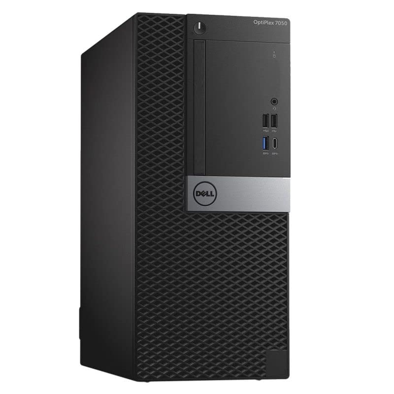 Refurbished Dell OptiPlex 7050 Tower Desktop PC - Intel Core i5-6500 Processor, 16GB RAM, 960GB SSD, HDMI, Windows 10 Pro (Renewed) - Ideal for Home Office, Business Workstations, Gaming & Everyday Computing Tasks