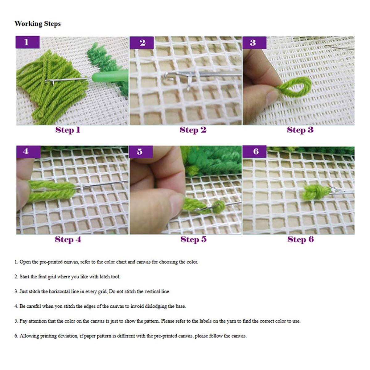 DIY Latch Hook Kits for Adults & Kids - Sunflower Printed Pillowcase Crochet Needlework Craft Kit | Home Decor & Gift Idea for Craft Lovers