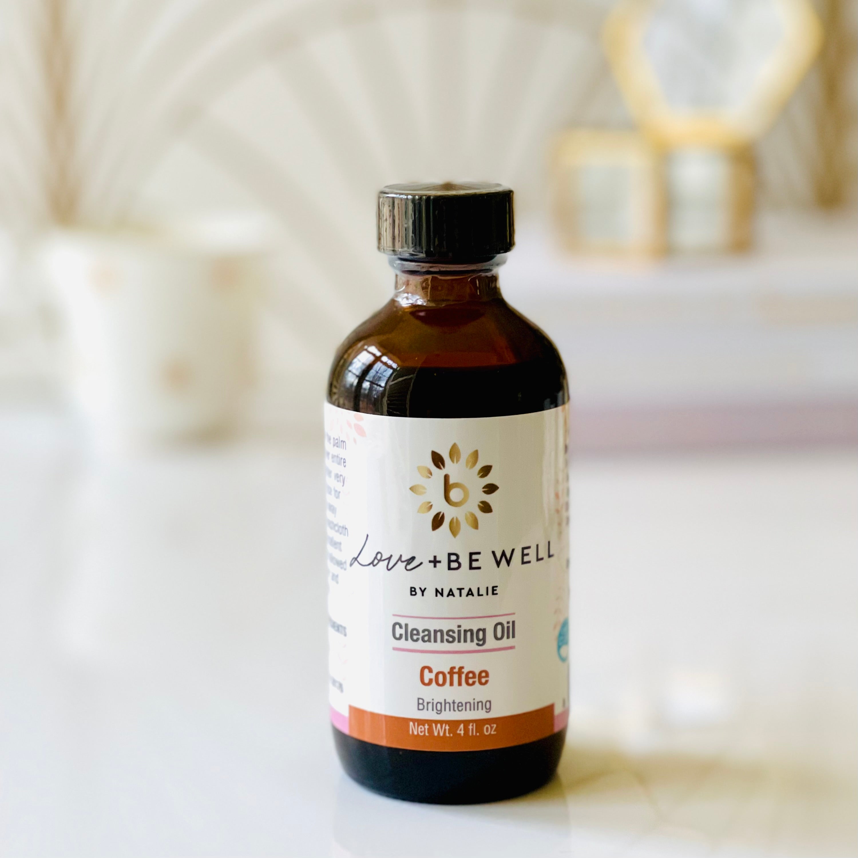 Organic Coffee Facial Cleansing Oil - Deep Cleansing & Moisturizing for All Skin Types | Perfect for Daily Skincare Routine & Makeup Removal