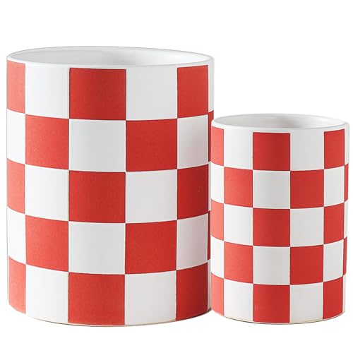 Red Checkered