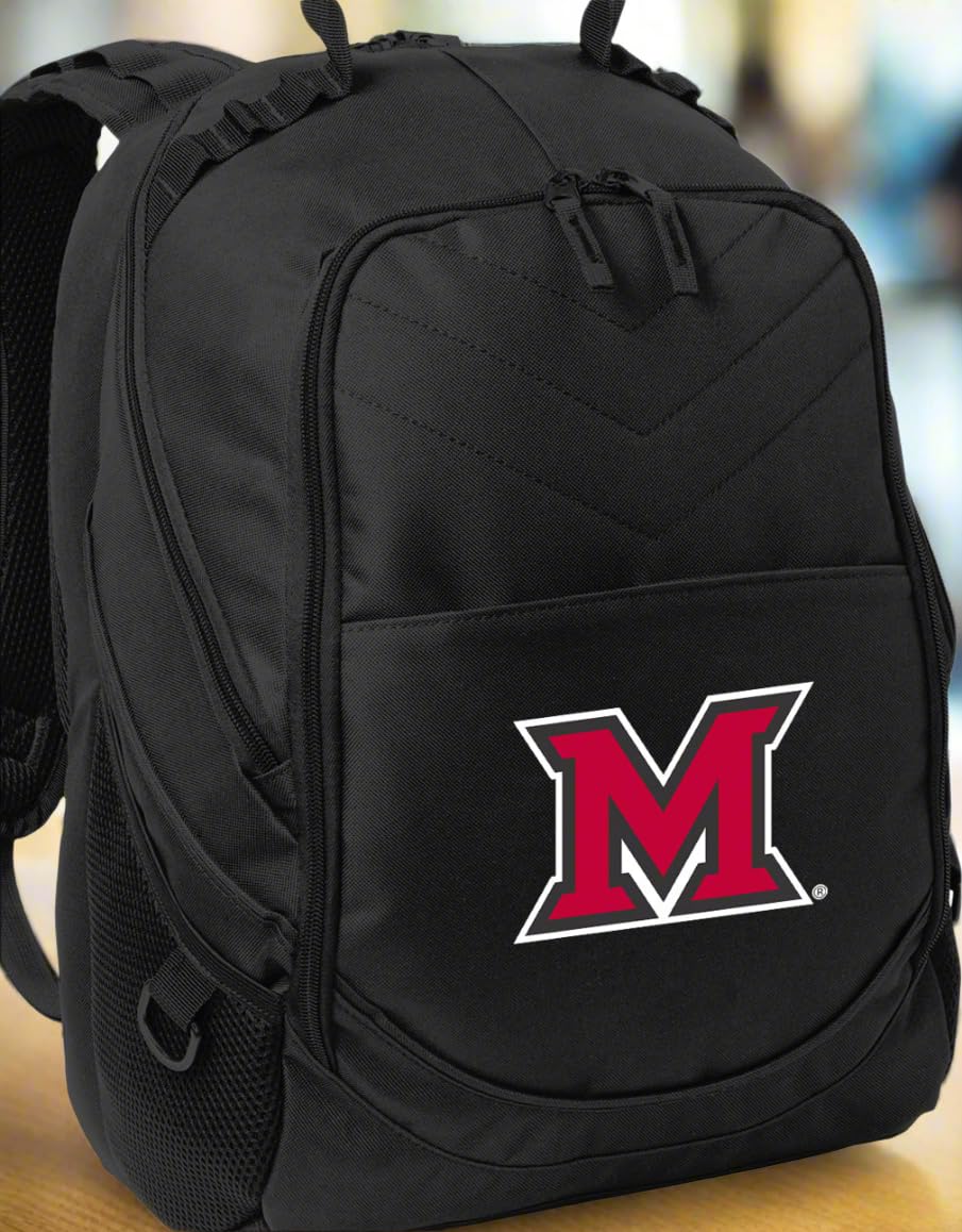 Miami University Laptop Backpack for Students - Durable Computer Bag for Campus & Travel - Miami of Ohio Essential Gear