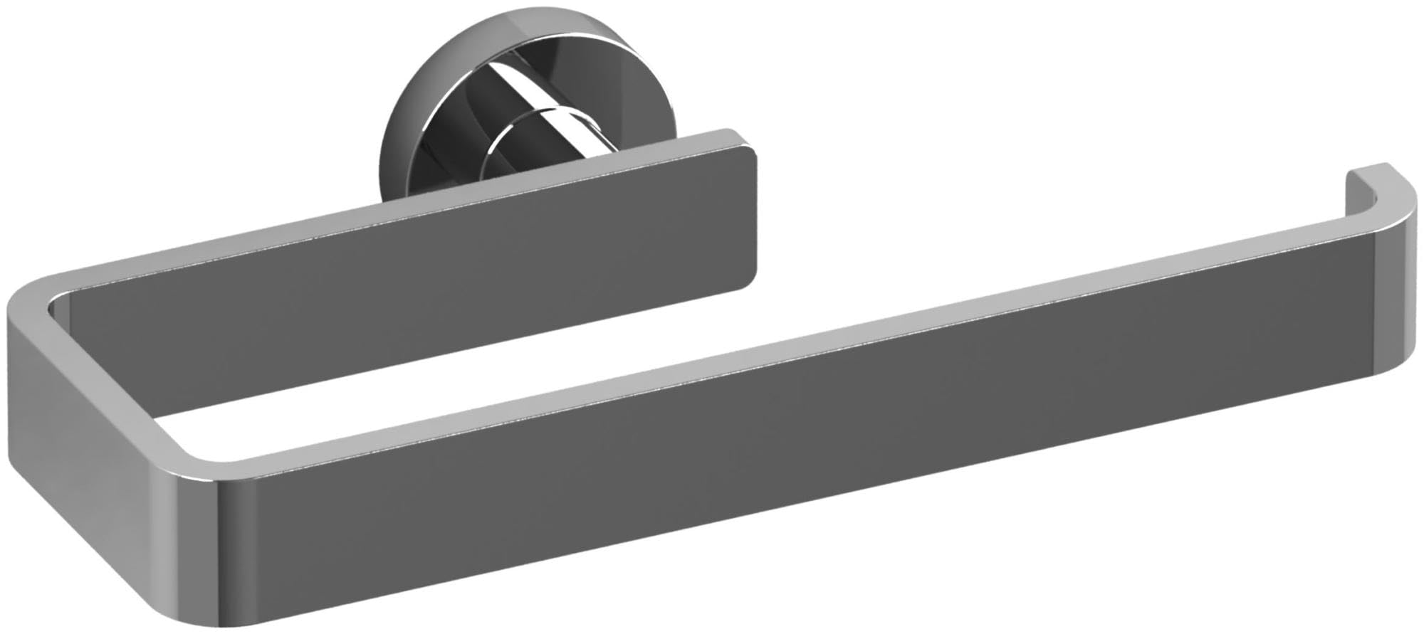 Riobel PX7C Chrome Towel Ring - Modern Bathroom Accessory for Hand Towels - Perfect for Bathrooms, Powder Rooms & Spa Retreats