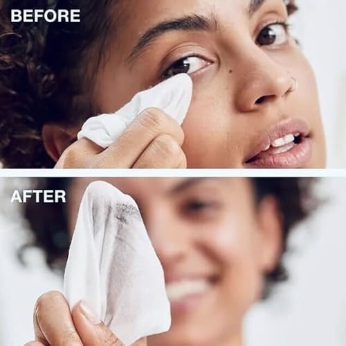 Night Calming Facial Wipes (25 Count, 5 Pack) - Gentle Makeup Remover & Cleansing Towelettes for Sensitive Skin | Perfect for Travel, Gym & Nighttime Skincare Routine