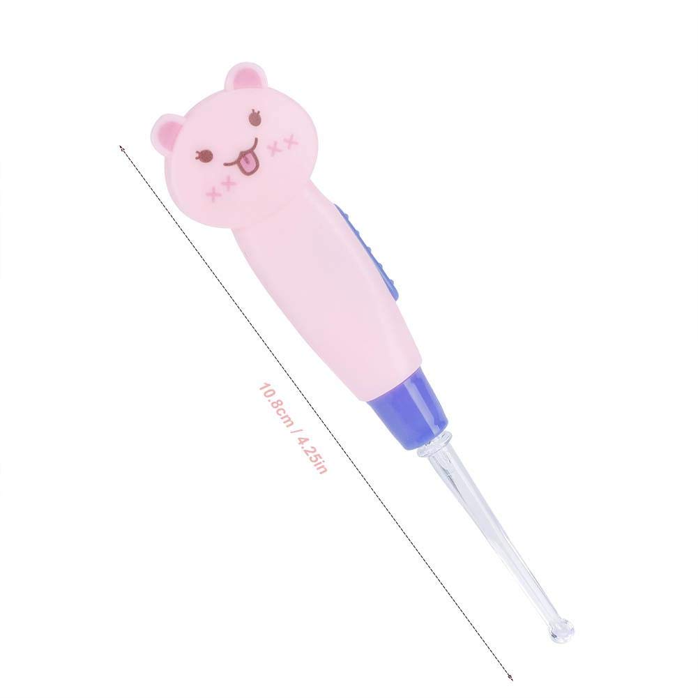 LED Ear Wax Removal Kit - Safe Ear Cleaner Tool with Scoop & Tweezers for Kids & Adults | Gentle Earwax Removal for Home Use & Pet Care (Cats)
