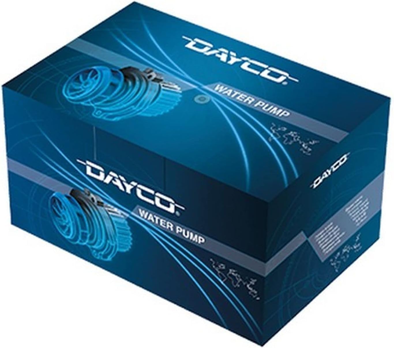 Dayco DP601 Engine Water Pump Replacement - High Performance Cooling System Part for Cars, Trucks & SUVs | Perfect for Daily Commute, Off-Roading & Heavy-Duty Use