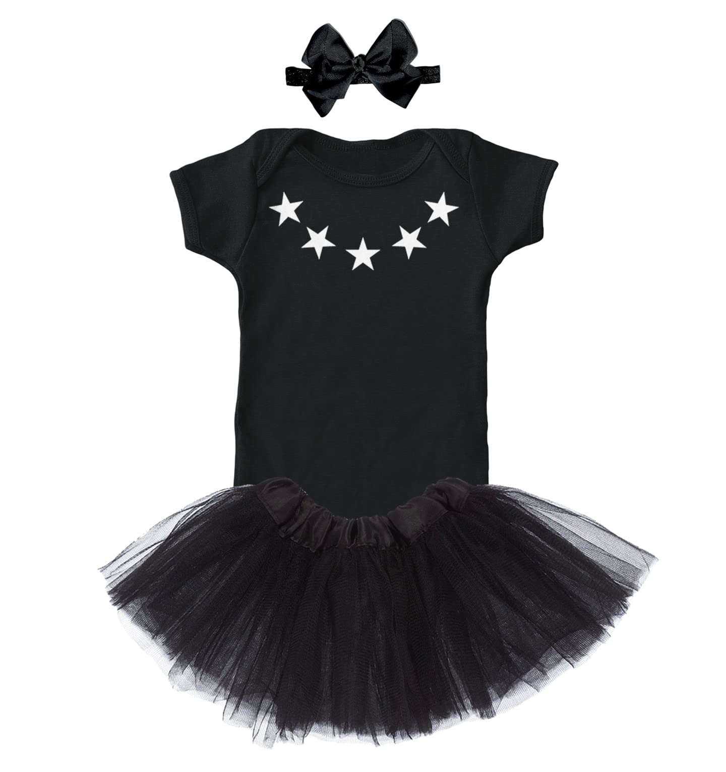 Funny David Rose Sweater Parody Baby Outfit Set - Lightning Bolt Bodysuit, Tutu Skirt & Headband | Cute Halloween Costume & Photo Shoot