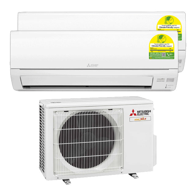 STARMEX SYSTEM 2 AIRCON (12K + 18K BTU) with Free Installation - Energy Efficient Split AC Unit for Home & Office Cooling