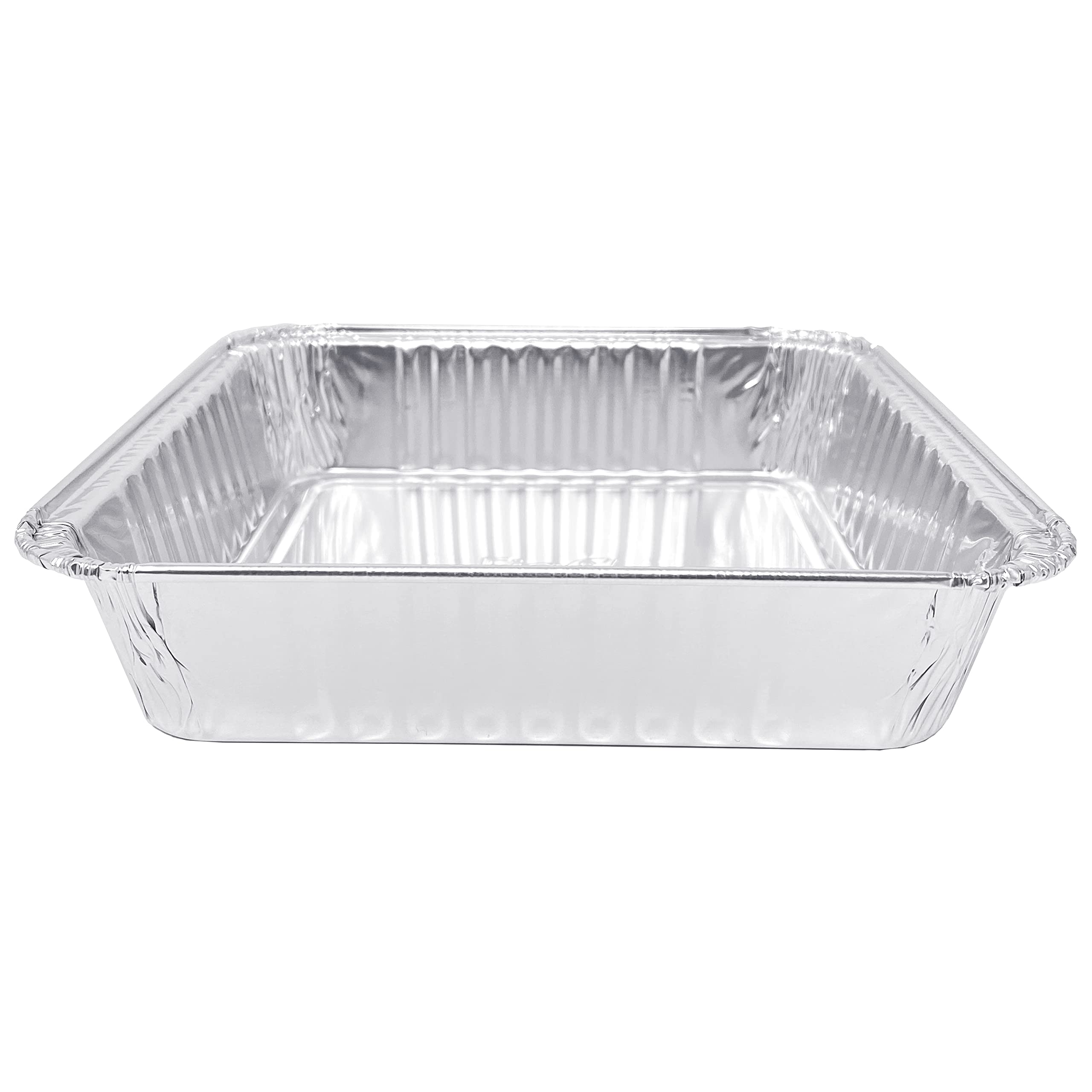 480-Pack 7x7 Inch Square Baking Cake Pans | Disposable Aluminum Foil Tins for Roasting, Broiling & Cooking | Perfect for Toaster Ovens, Meal Prep & Party Desserts | Portable Food Containers for Home Bakers & Catering