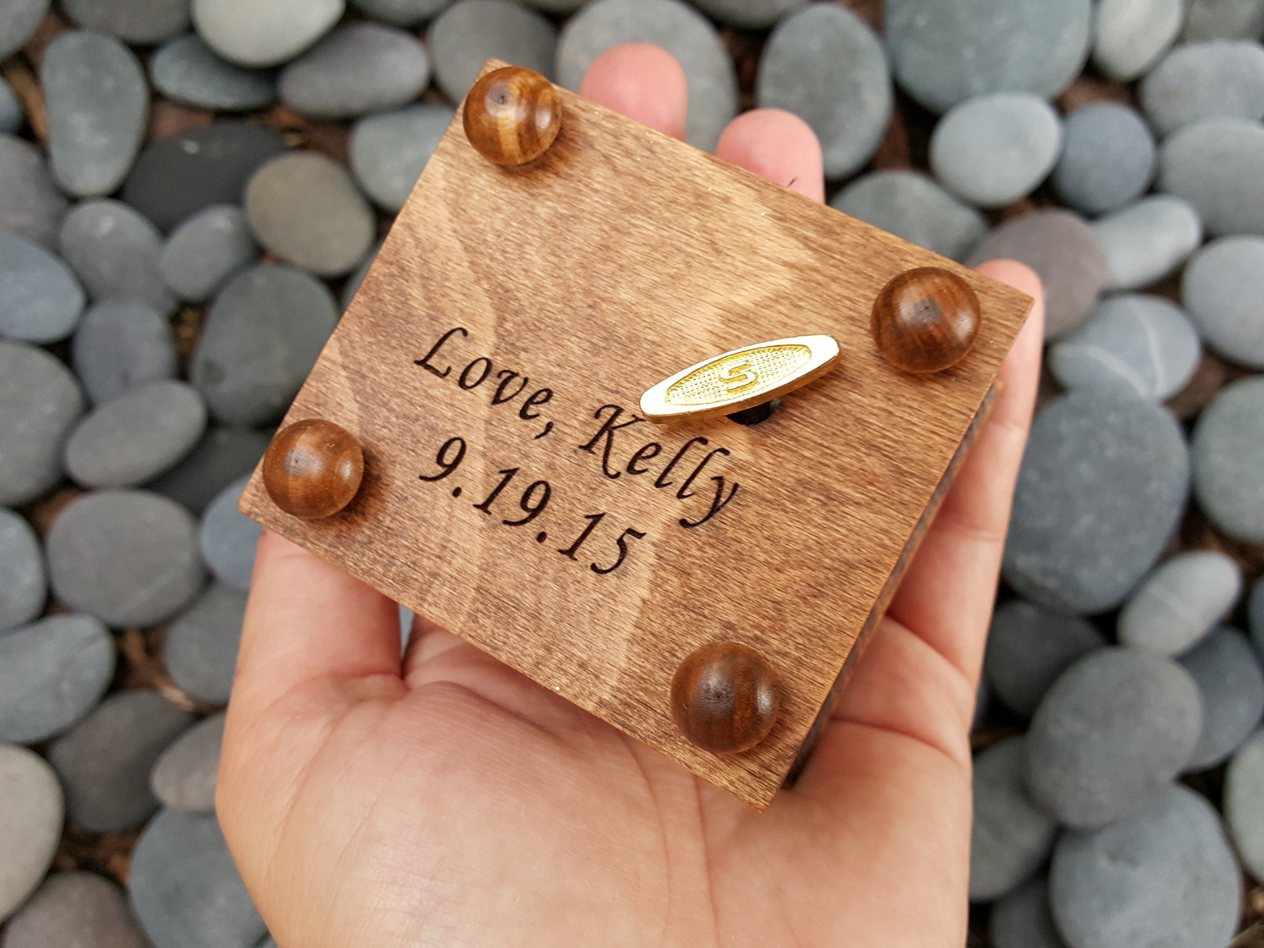 Custom Handmade Music Box - Gift for Mom, Forever Your Little Girl - Perfect for Birthdays & Anniversaries