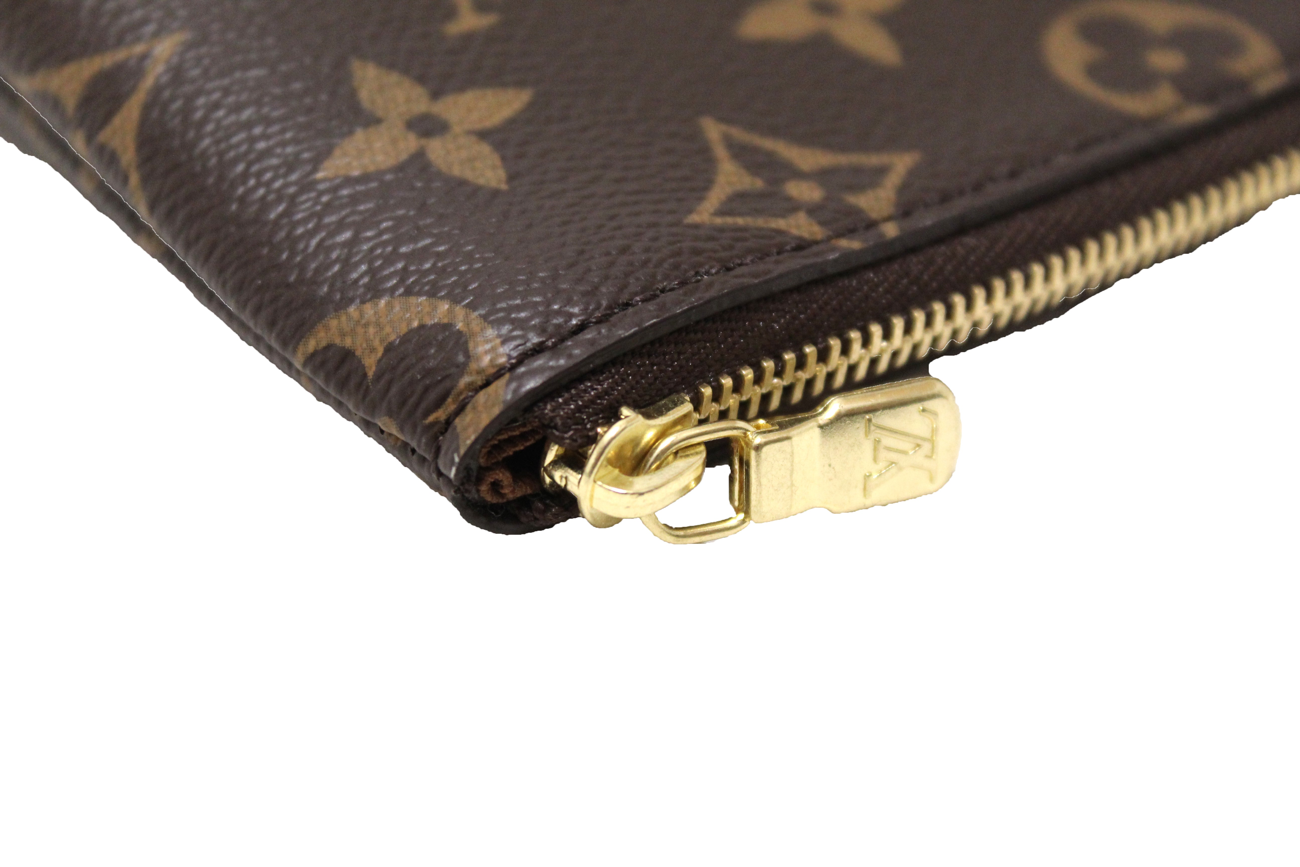 Authentic Louis Vuitton Monogram Canvas Etui Voyage PM Pouch - Luxury Travel Cosmetic Bag for Women, Perfect for Makeup Organizer & Toiletry Case (Airplane Essentials, Vacation Accessories)