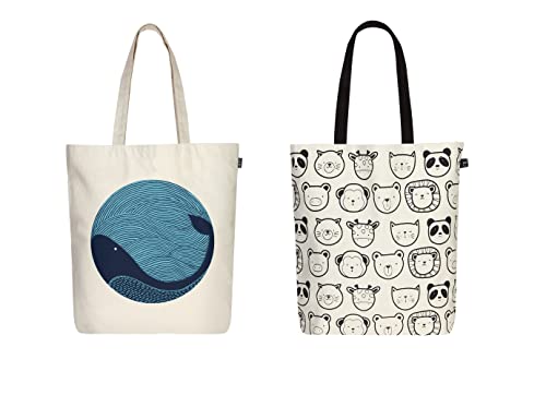Cute Animals & Whale doodle