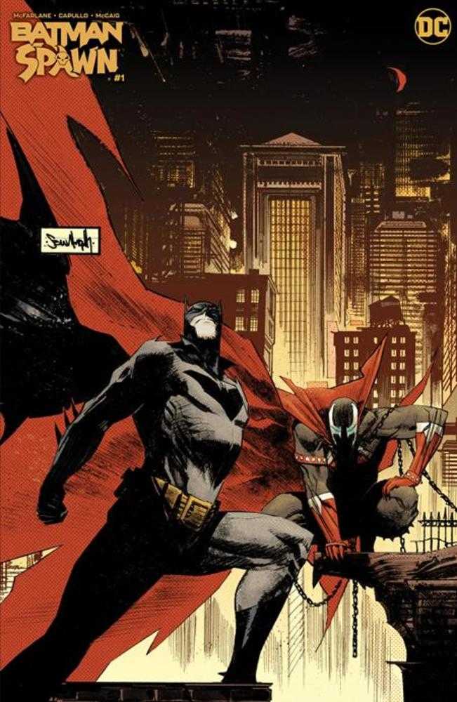 Batman Spawn #1 One Shot Comic Book - Sean Murphy Variant Cover D | DC Comics Collectible for Fans & Superhero Enthusiasts | Perfect for Display, Gifts & Comic Collections