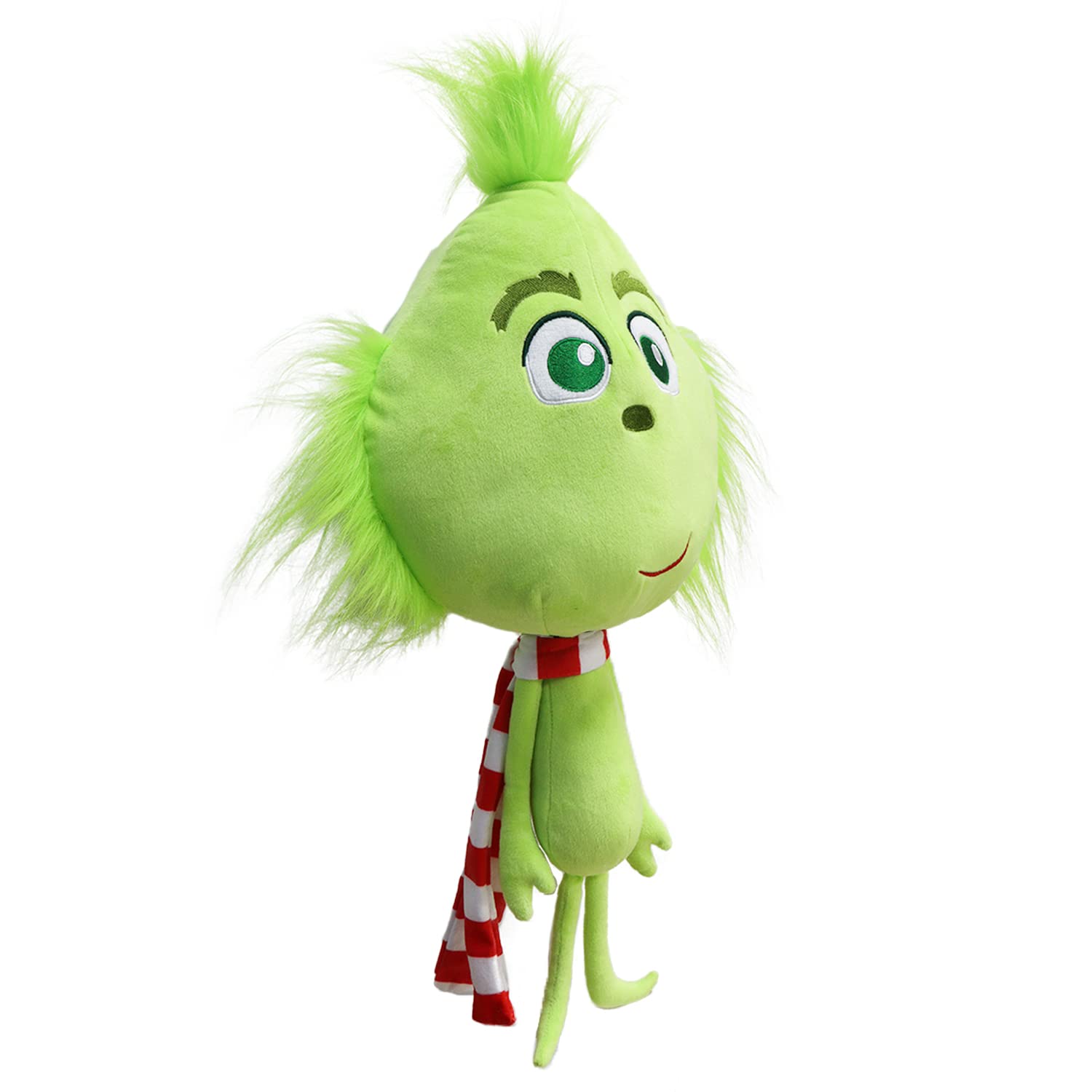 RELIGES 22 Inch Green Christmas Monster Plush Toy - Soft Stuffed Animal Doll for Kids, Boys & Girls | Holiday Decor, Xmas Gift, Bedroom Decor, Party Favors (Green)