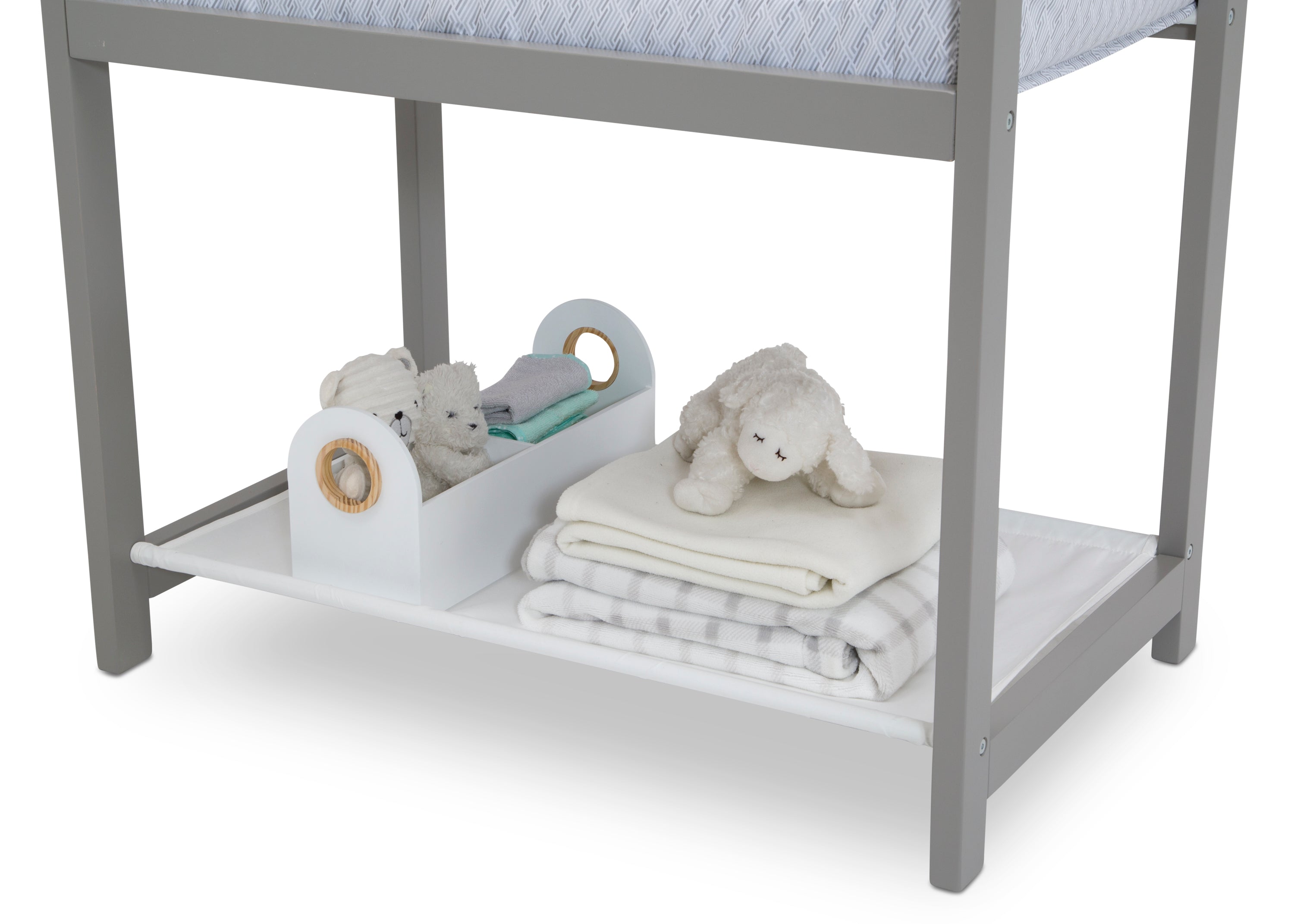 Classic Wood Bedside Bassinet Sleeper - Portable Crib with Premium Wood Frame for Newborns | Nursery, Bedroom & Travel Baby Sleeping Solution