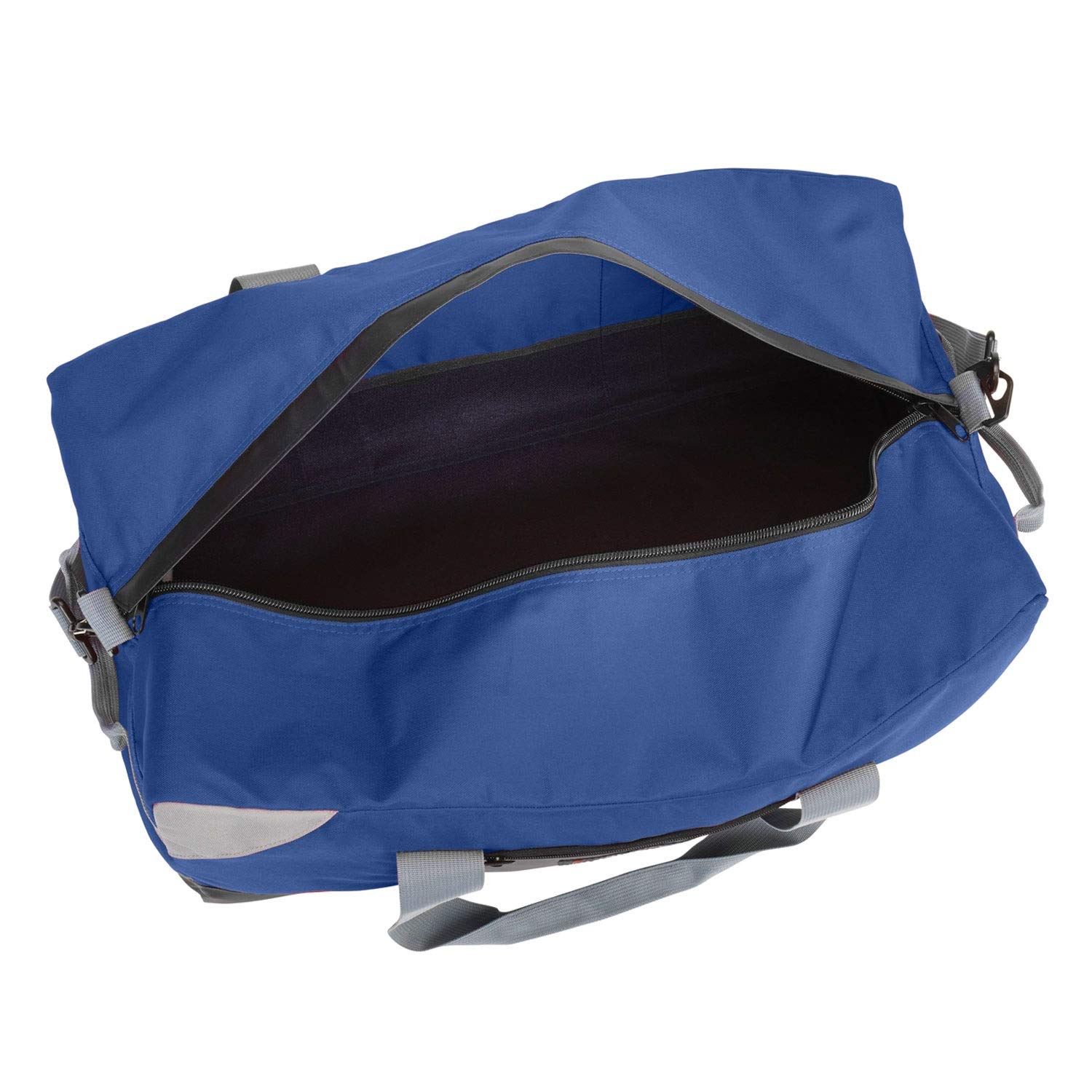 Lewis N. Clark Heavy Duty Large Duffel Bag for Women & Men - 24in Carry On Gym Bag, Travel Backpack Alternative with Neoprene Gear Bag - Perfect for Gym, Sports, Travel & Weekend Getaways (Blue)