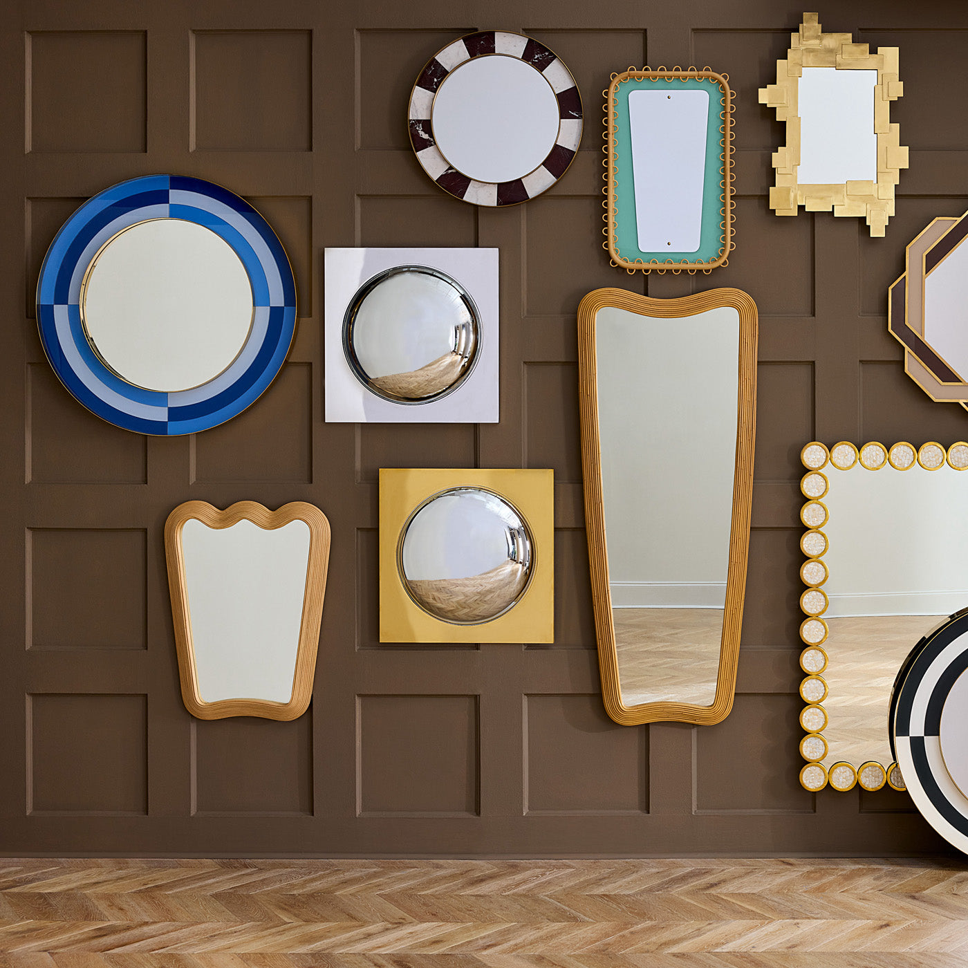Decorative Puzzle Accent Mirror - Unique Wall Decor for Living Room, Bedroom & Nursery - Perfect for Home, Office & Gift Giving