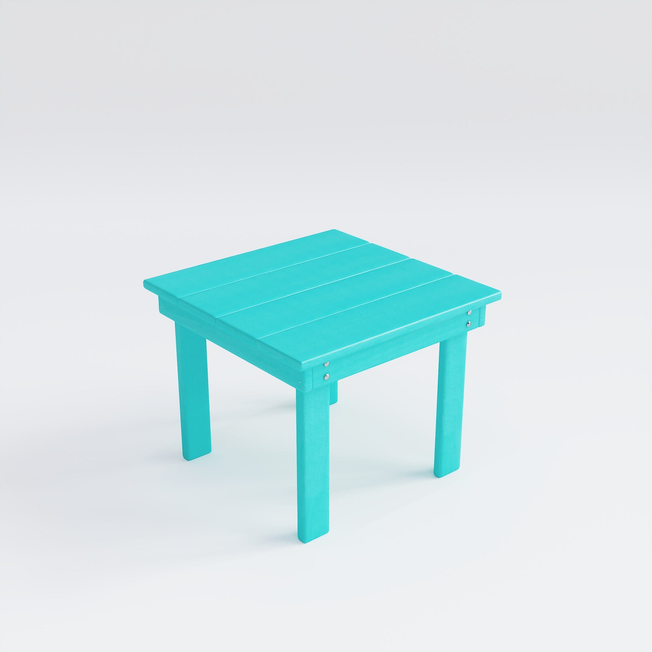 Keystone Amish Co. Herrington Composite Square End Table - Durable & Stylish Living Room Side Table for Sofa, Bedroom or Patio Furniture