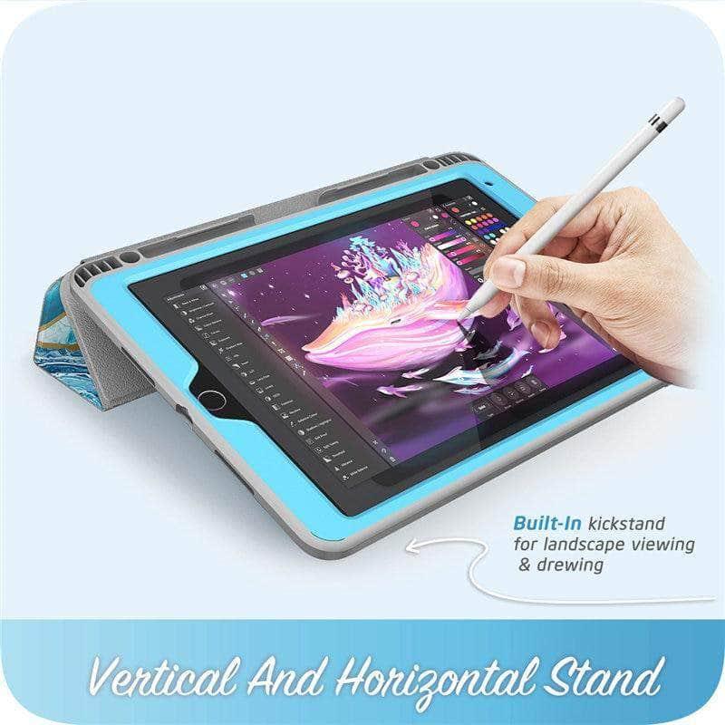 Premium I BLASON iPad Air 3 Case - Cosmo Marble Trifold Stand Cover with Auto Sleep/Wake | Slim Protective Case for iPad Air 3rd Gen (2019) | Perfect for Work, Travel & Home Use