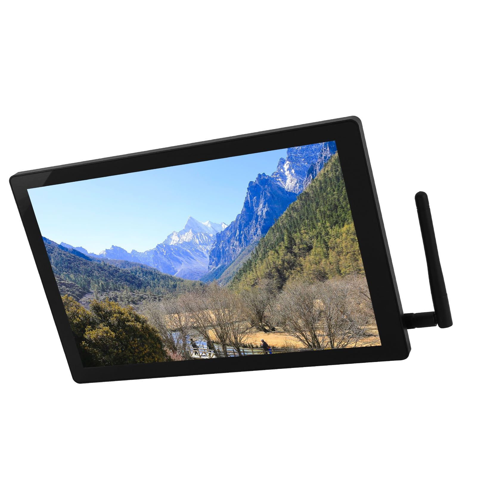 10.1 Inch Industrial Capacitive Touch Screen Monitor - 16GB, 1280x800 Resolution, Dustproof & Waterproof, Multi-Touch Embedded Display with Backlight - Perfect for Factory Automation, Kiosks, and Outdoor Digital Signage