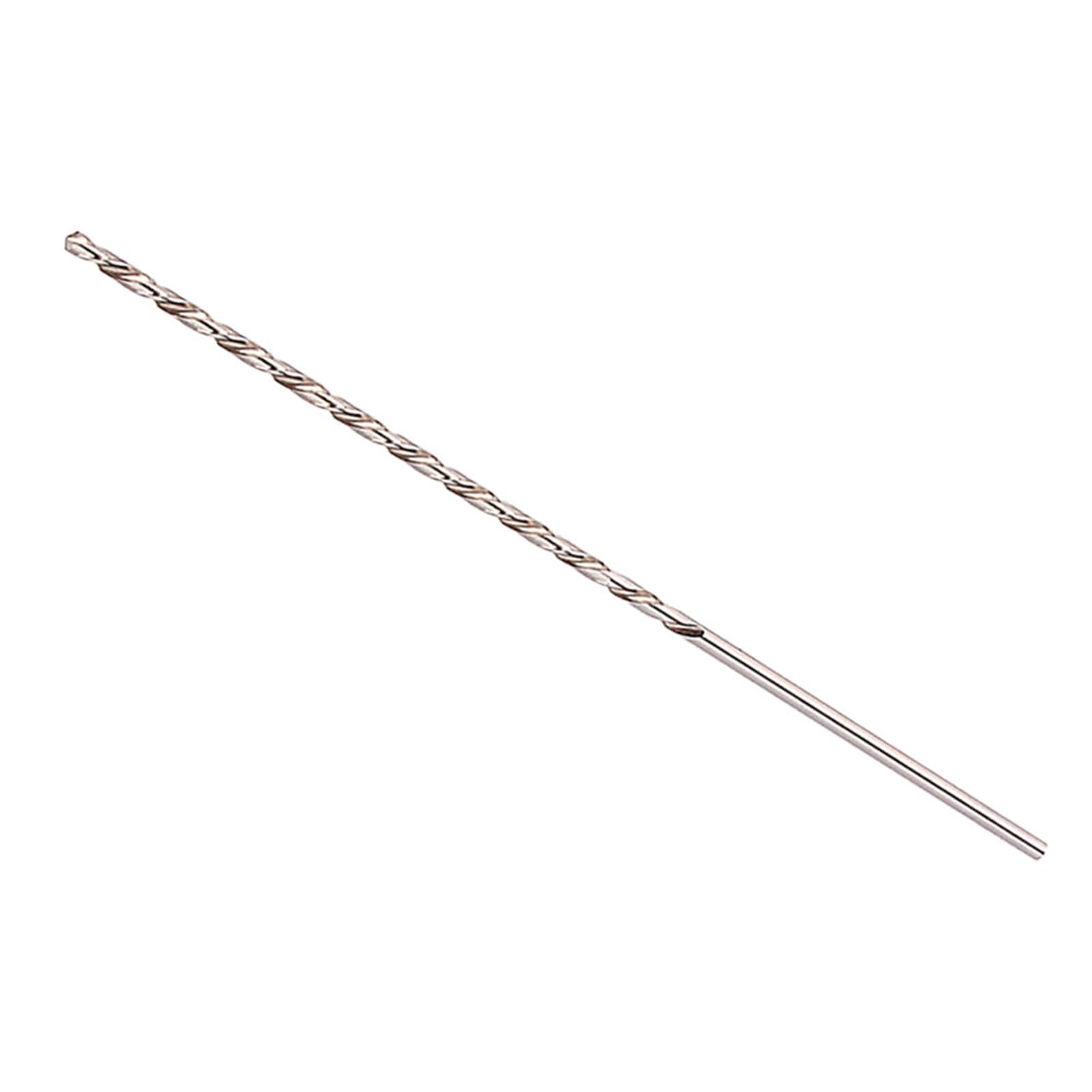WALFRONT 3mm Extra Long HSS Twist Drill Bit - 160mm Straight Shank Auger Bit for Woodworking, DIY Projects & Carpentry | Perfect for Deep Hole Drilling in Hardwood, Softwood & Plywood
