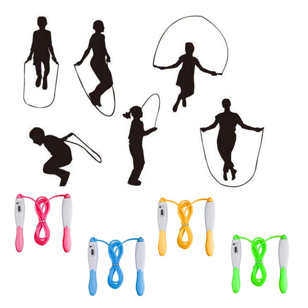 Adjustable Digital Jump Rope with Weight Setting & Counter - Smart Skipping Rope for Men & Women - Perfect for Home Gym, Indoor & Outdoor Workouts - Ideal for Cardio, Weight Loss, and Fitness Training