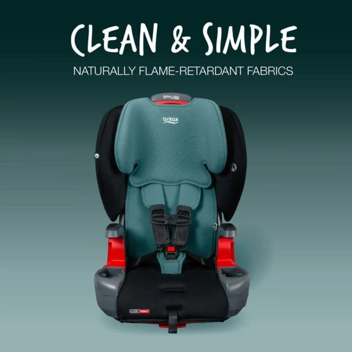 Britax Grow With You Clicktight Booster Car Seat - Safe & Adjustable for Kids 3-12 Years - Perfect for School, Travel & Family Road Trips