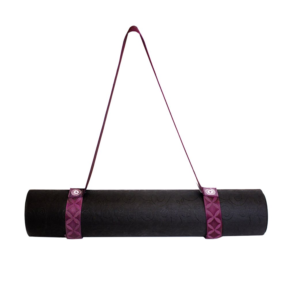 Merrithew Deluxe Yoga Mat Strap - Premium Non-Slip Exercise Mat Carrier for Pilates & Fitness - Perfect for Gym, Studio & Travel Use