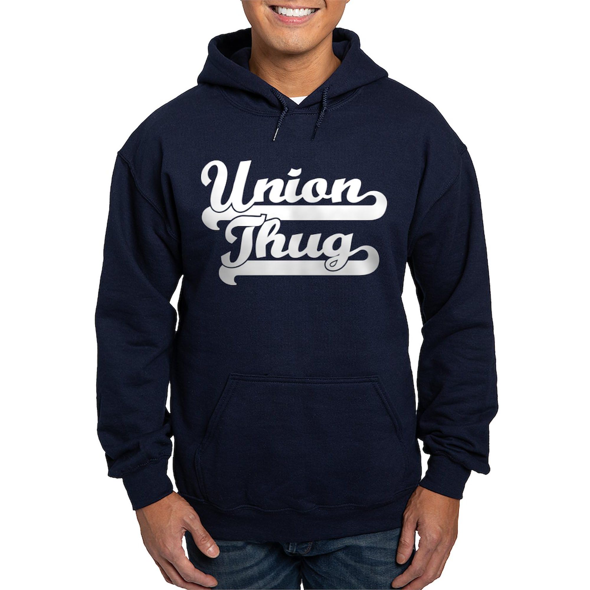 Union Thug Hoodie for Men - Dark Regular Fit Pullover Sweatshirt | Comfortable & Stylish Streetwear for Casual Outfits & Urban Fashion