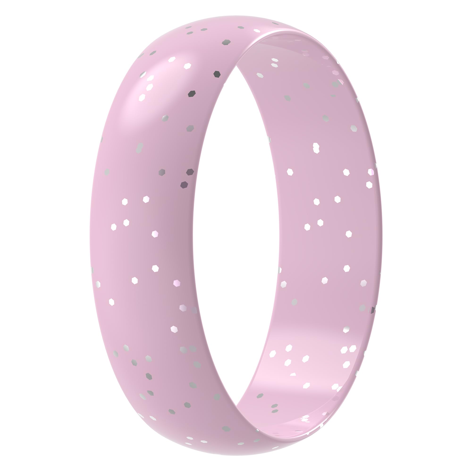 ThunderFit Comfortable & Durable Silicone Wedding Ring for Women - Perfect for Active Lifestyles, Gym, Swimming & Outdoor Adventures