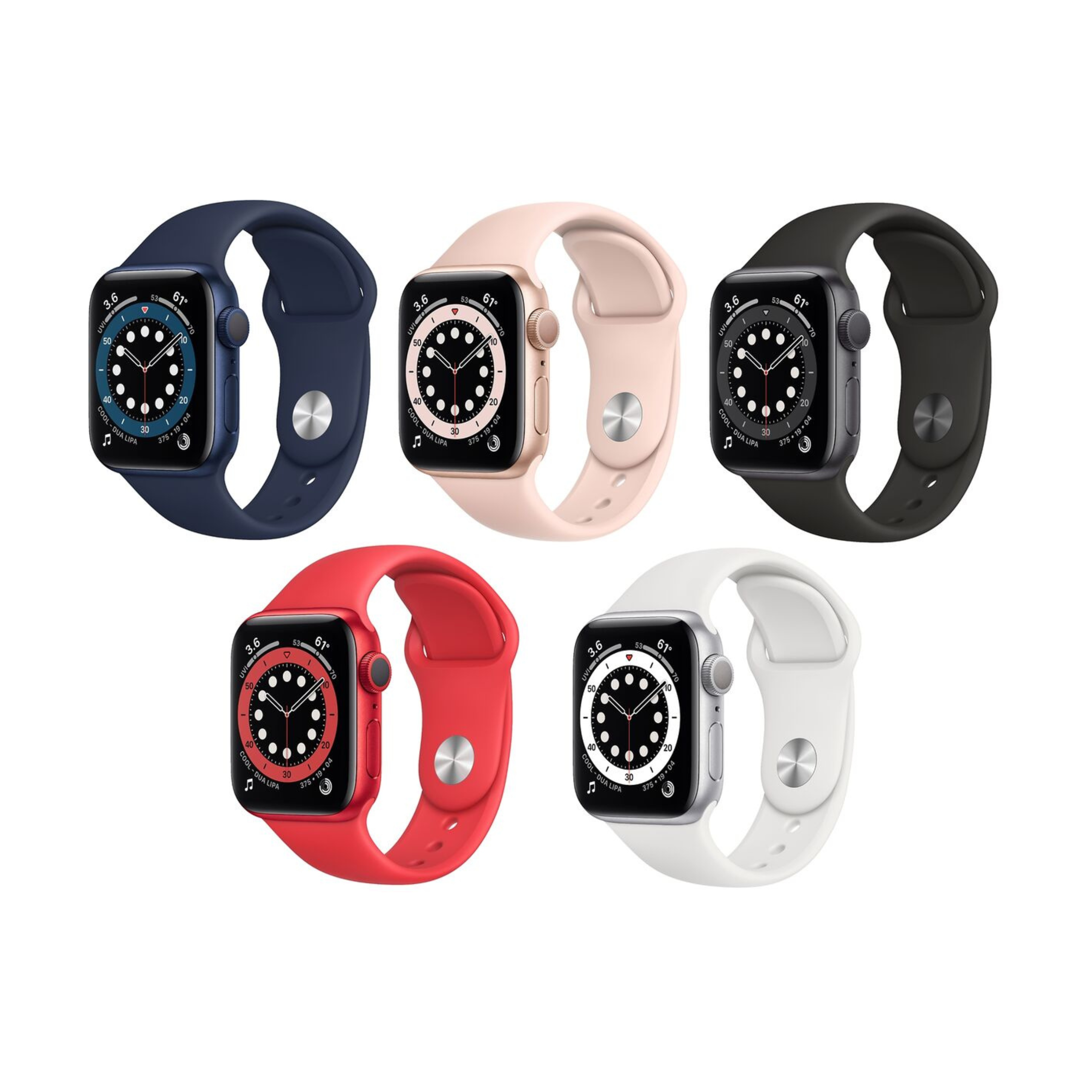 Refurbished Apple Watch Series 6 44mm GPS Smartwatch - Like New Condition with Fitness Tracking & Heart Rate Monitor | Perfect for Running, Workouts & Daily Activity Tracking