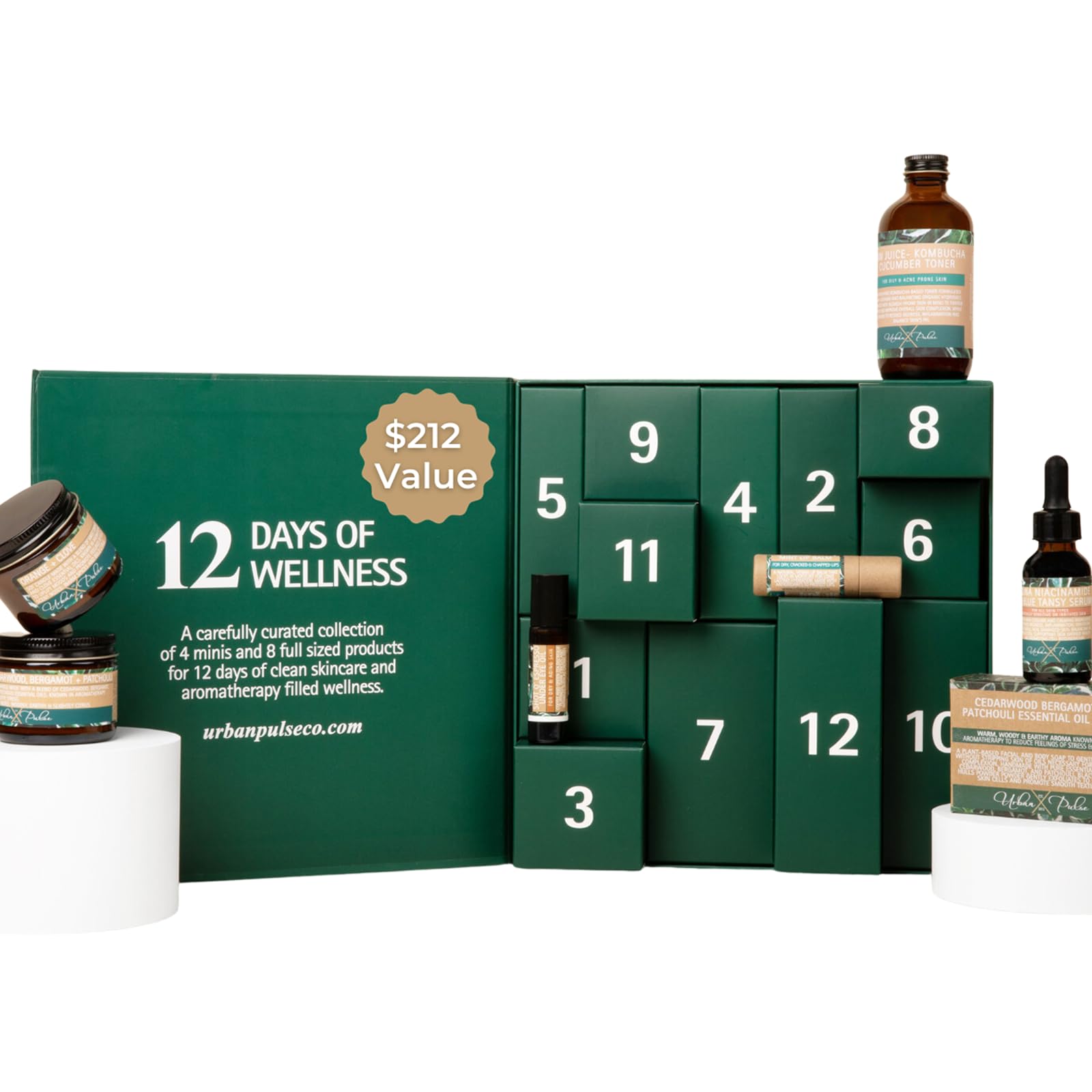 12 Days of Self Care Advent Calendar 2023 - Luxury Beauty & Skincare Gift Set for Women with Candles | Spa & Holiday Relaxation Essentials | Perfect Christmas Present for Her, Self-Care Lovers & Stress Relief