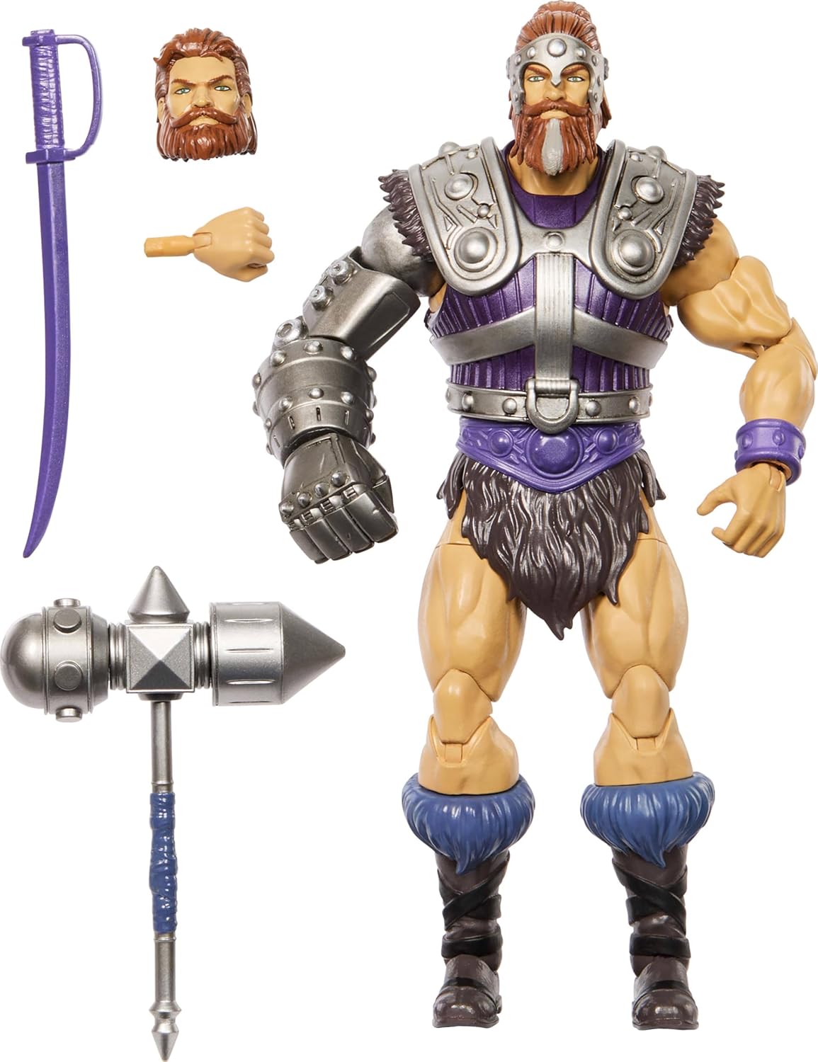 New Eternia Fisto Action Figure - Masters of the Universe Masterverse Collection by Mattel - Perfect for Collectors, Display, and Play