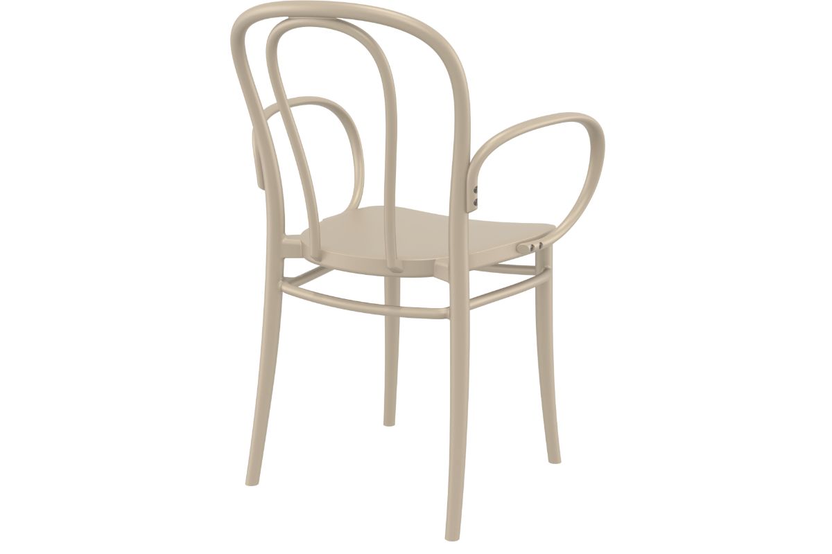 Victor XL Stacking Chair - Heavy Duty Commercial Grade for Restaurants, Cafes & Events | Durable & Space-Saving Seating Solution