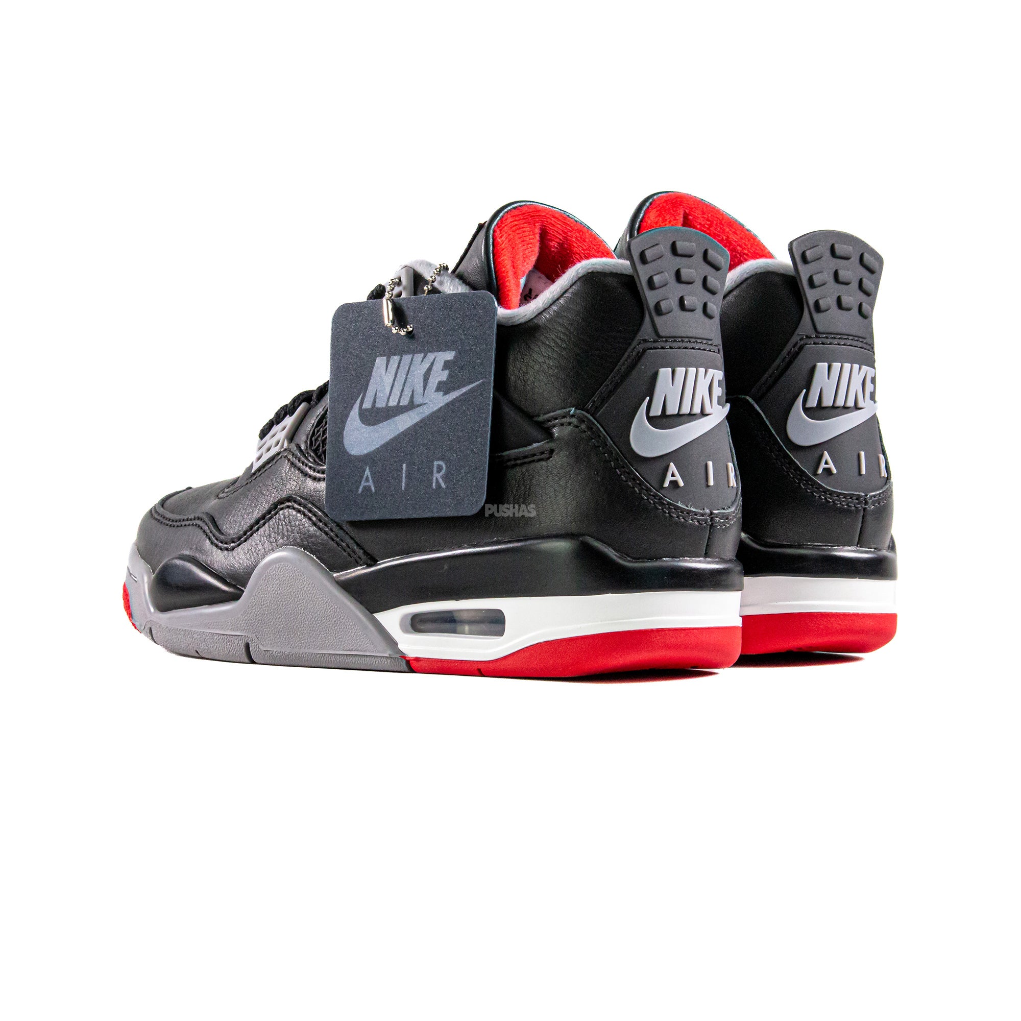Air Jordan 4 Retro 'Reimagined Bred' (2024) - Men's Basketball Shoes | Classic Red & Black Sneakers for Sports, Streetwear & Casual Outfits