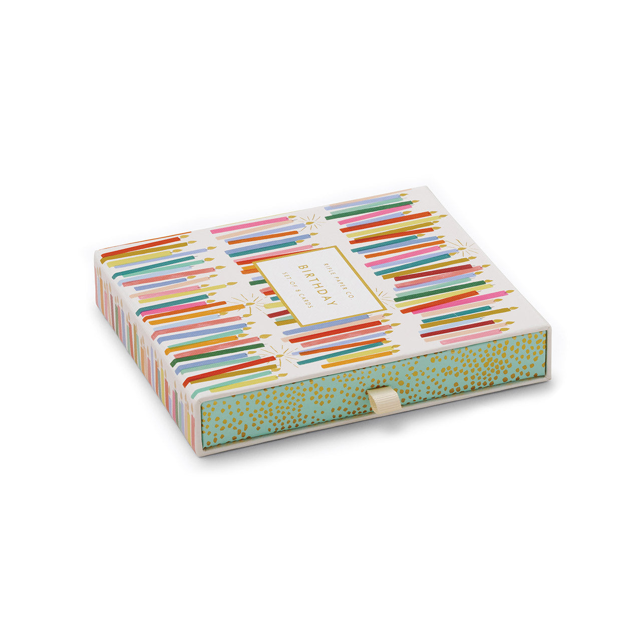 Personalized Birthday Candles Keepsake Card Box - Elegant Gift Box for Birthday Cards, Photos & Memories - Perfect for Birthday Parties, Anniversaries & Special Occasions