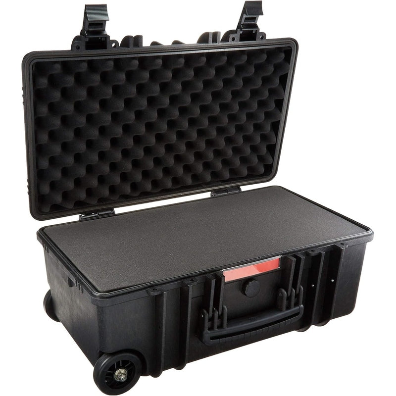 Waterproof Camera Storage Hard Case - Durable & Shockproof for DSLR, Lenses & Accessories - Multiple Sizes (Black) - Perfect for Travel, Outdoor Photography & Equipment Protection